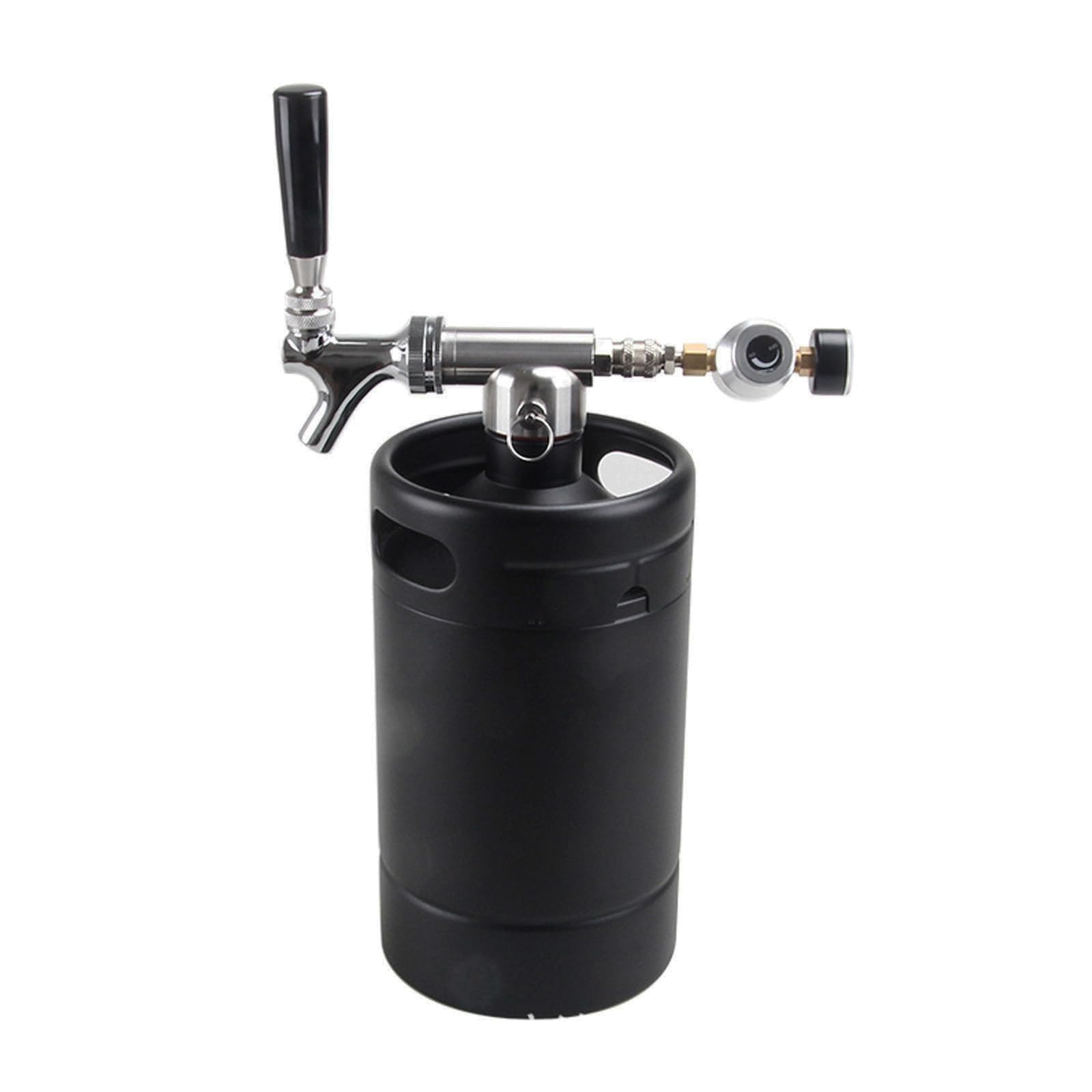 Amazon | WRJAHCG ビールサーバー、2Lビール樽ディスペンサー