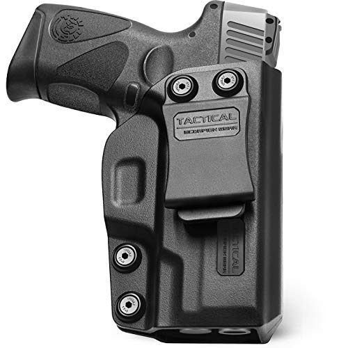 Tactical Scorpion Gear Polymer Concealed (Iwb) | Adj. Cant & Retention | Inside Pants Holster: Fits Taurus Millennium G2 Pt111 Pt132 Pt138 Pt140 Pt145 Pt745 G2C #TOP2