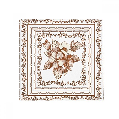 Tapis de sol baroque 80x80cm DIYthinker, paillasson antidérapant multicolore - 2