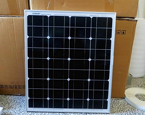 Panneau solaire 18V 50W monocristallin à haut rendement pour kit autoconsommation 12V