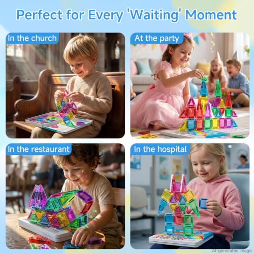 Image of Magnetic Tiles for Kids 60 Mins Quiet Play at Church Restaurant