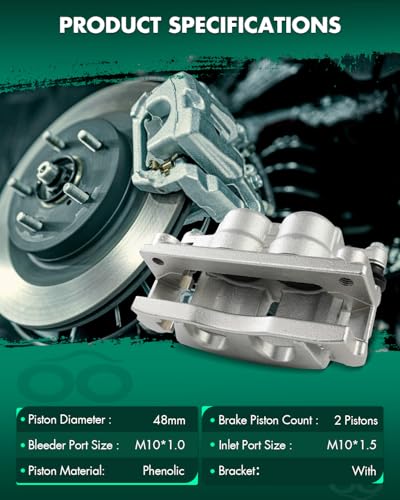 Image of SCITOO - Front Right Brake Caliper For Buick,For Chevy,For GMC,For Saab