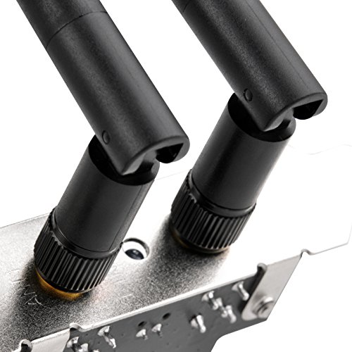 Silverstone Technology Pcie Wifi/Bluetooth Adapter With Two Dual Band Mimo Antenna (Requires Additional Wifi / Bluetooth Module) Ecwa2-Lite #TOP5