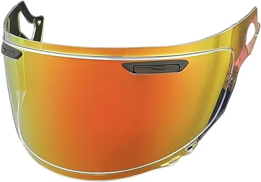 Regent-X Replacement Helmet Visor Compatible with RX7X VAS-V MAX Quantum-X Corsair-X UV Protection Anti-Scratch Wearproof Shield Universal Face Shield AccessoriesAurora Red