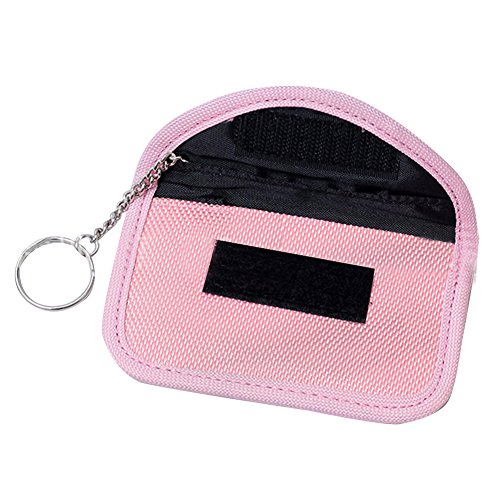 Lembeauty RFID - Funda inhibidora de señal de radiación electromagnética para las llaves del coche, funda antirrobo para tarjetas de crédito