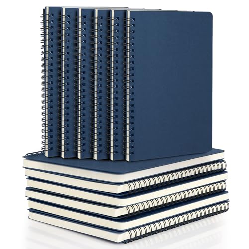 Carnets à spirale A5 rigides pour éviter les feuilles cornées au bureau