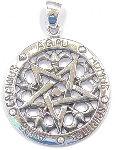 Ciondolo in argento Sterling Magier amuleto