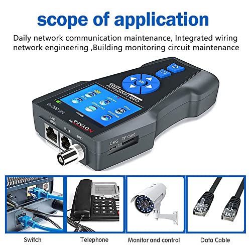Buy NOYAFA Network Cable Tester NF 8601S TDR Multifunction LCD Tracer
