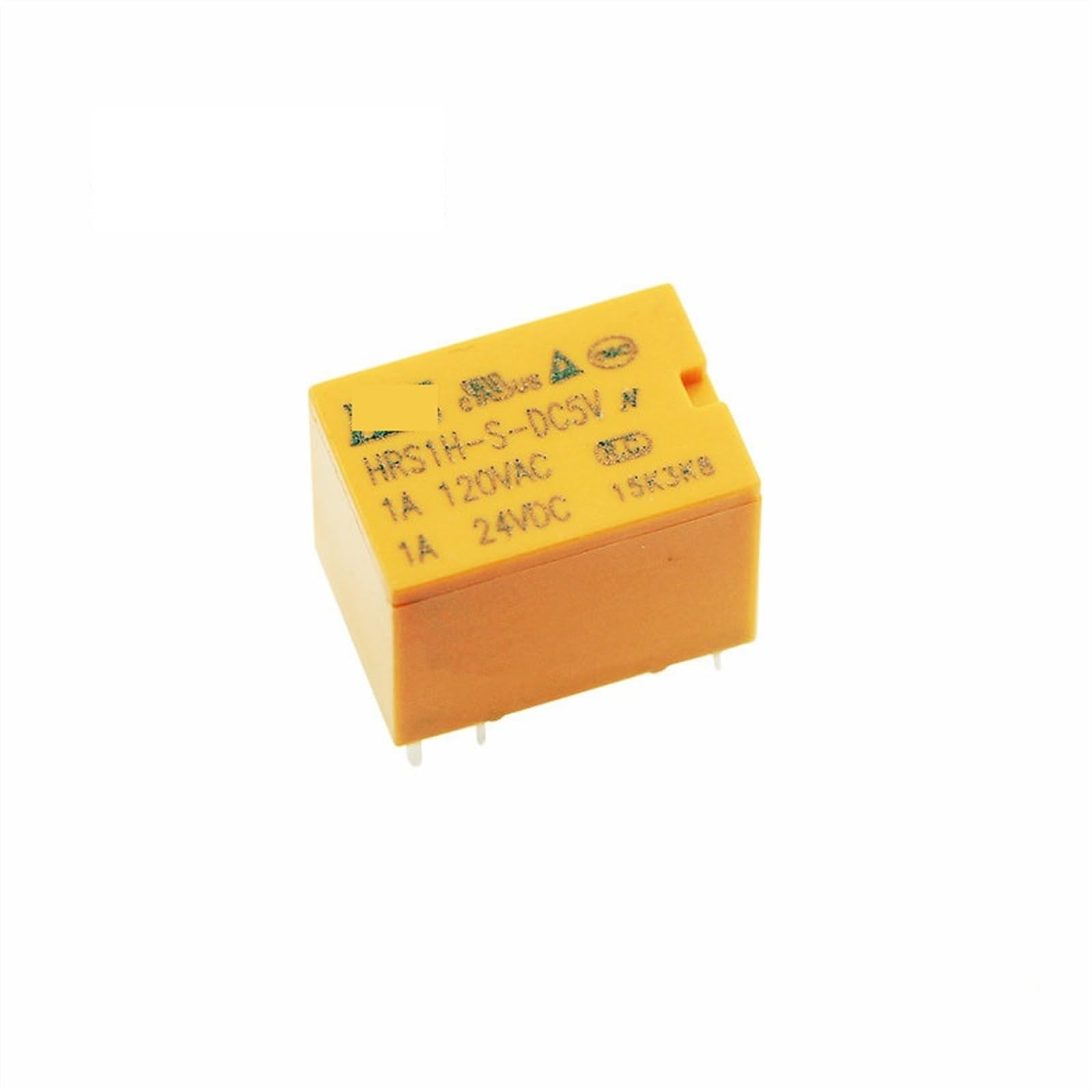 Relais 6 broches HRS1H-S-DC5V miniature 1A 120VAC pour circuit imprimé lot de 10 pièces