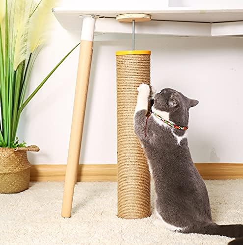 review Nature Hemp Rope,1/4inch Heavy Duty Jute Twine for Cat Tree and Tower, DIY Scratcher Scratching Post Replacement, Pad, Crafts Gardening Hammock Home Decorating(66FT)