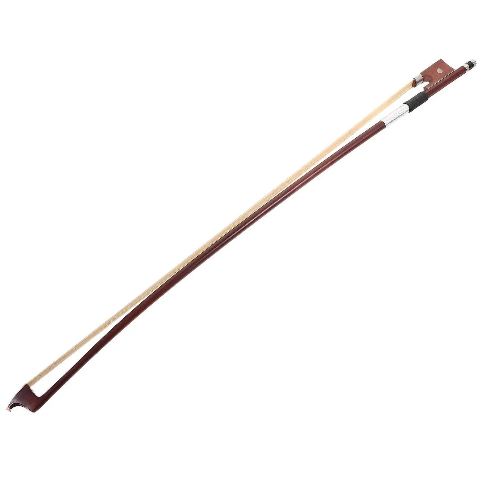 Arcos de violín hechos a mano Arco de violín de crin de caballo de tamaño 1/4