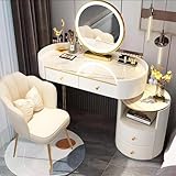 - Miroir de maquillage intelligent à LED avec éclairage réglable