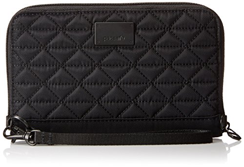 Pacsafe RFIDsafe W200 Anti-Theft RFID Blocking Travel Wallet, Lagoon
