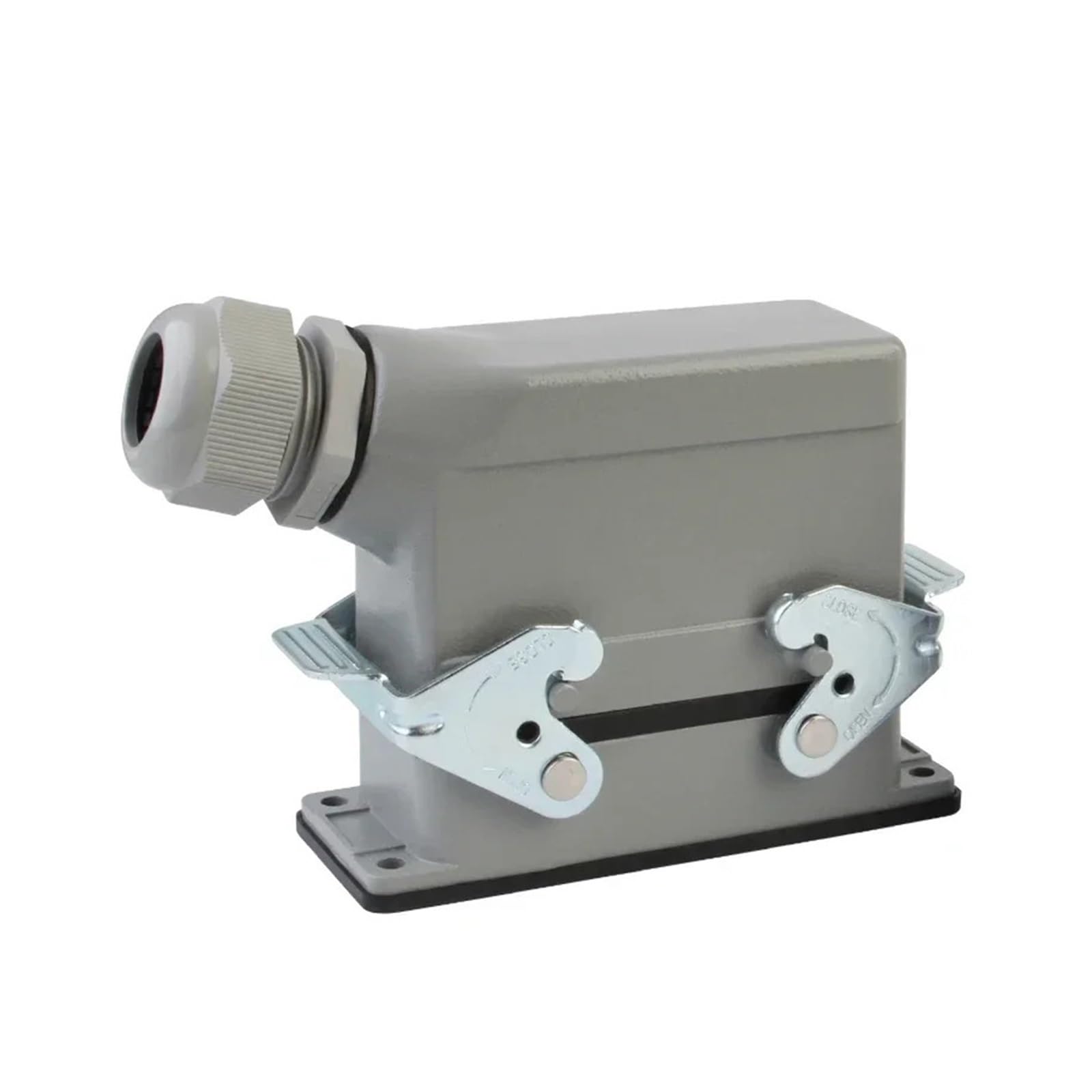 Conector rectangular HDC-HE4 industrial de 24 pines y enchufe lateral de 16A 3