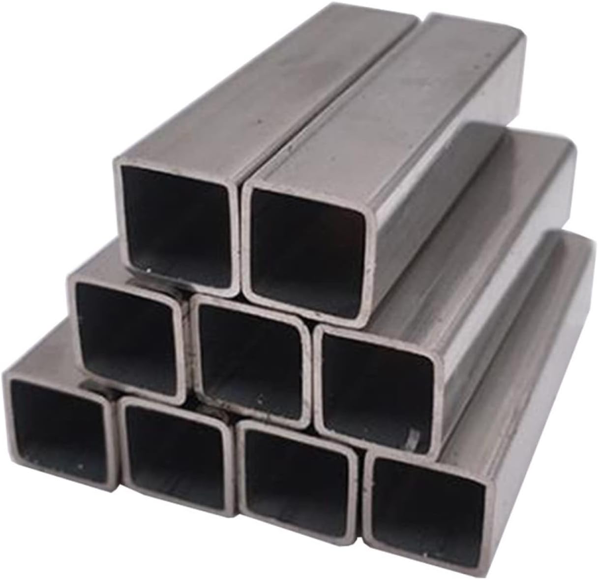 304 Stainless Steel Square Tube, Rectangular Tube, Thick Industrial Tube, Seamless Square Tube, Side Length 100mm, Thickness 2-10mm, Length 500mm, 1pc,100*100*4mm