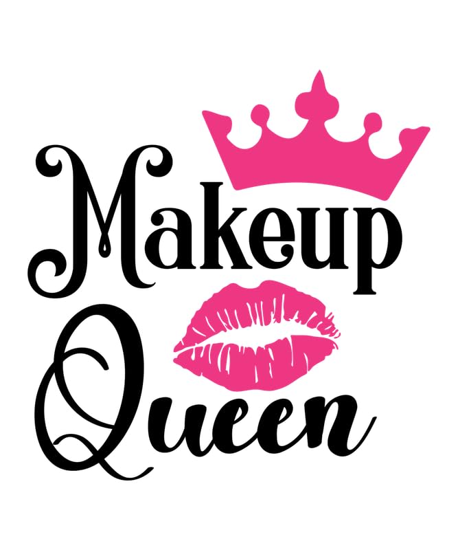 Toile Makeup Queen 01 A2 : citation inspirante pour la vie quotidienne au bureau