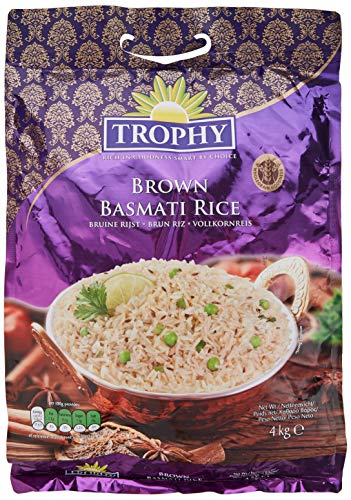 Trophy Wholegrain Brown Basmati Rice 4 kg