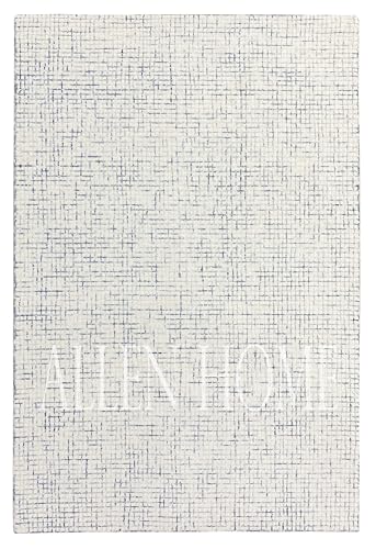 Tapete Decorativo Azul 274x183 cm de Lana Hecho a Mano