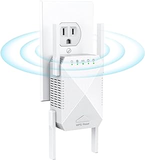 WiFi Extender, 2023 Fastest WiFi Booster 1200Mbps Dual Band (5GHz/2.4GHz) WiFi Extenders Signal Booster for Home, Internet Booster WiFi Repeater Covers up to 10000sq. ft and 45 Devices