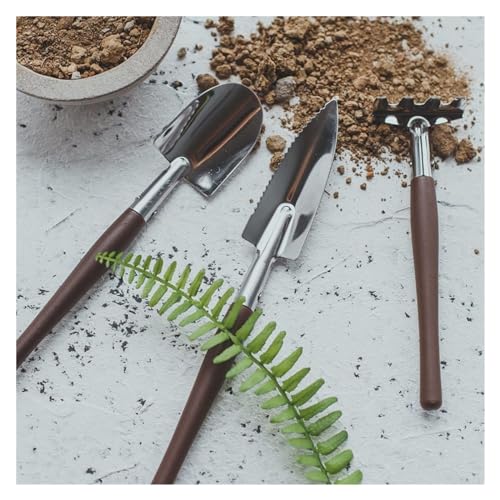 Garden tools,Gardening tools,garden shovel,trowel set, Succulent Tools Set Mini Garden Tools Kit for Indoor Gardening Flower Pot Cactus Care Gardening Gifts for Women Men - Image 5