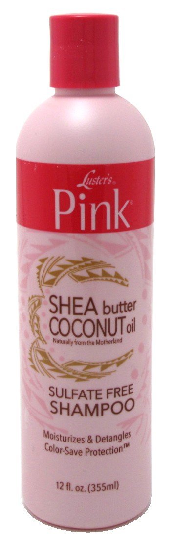 Luster's Pink Coconut Oil/Shea Butter No-sulfate Shampoo, 12 Ounce
