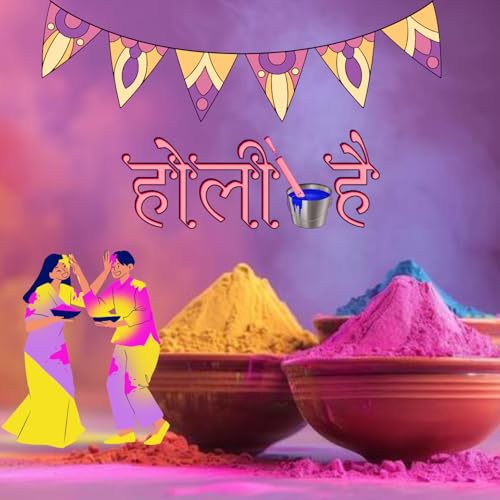 Image of Herbal Gulal Holi Colors Pack of 5 Organic Holi Colours for Holi Celebration | Skin Friendly Natural Gulal for Holi | Non-Toxic, Chemical-Free, Vibrant Long-Lasting Colors