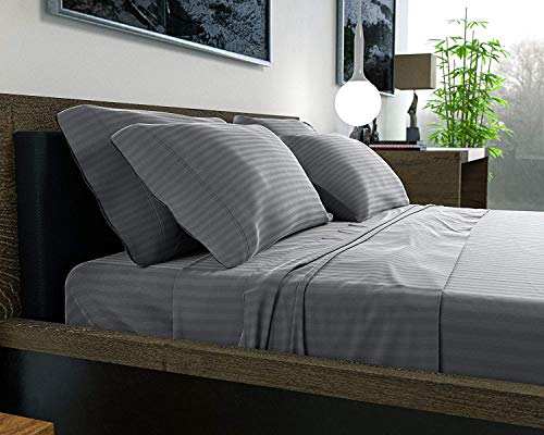 image for DREAMCARE 6 Piece Deep Pocket Sheets Microfiber Sheets Bed Sheets Bedd