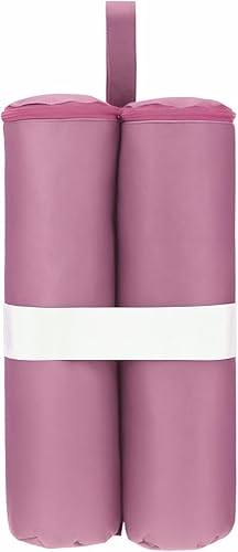 Miniatura 4 de MOOCY Bolsa de arena para pesas de toldo, bolsas de arena resistentes para tienda de campaña desplegable para patas, refugio instantáneo, bolsas de