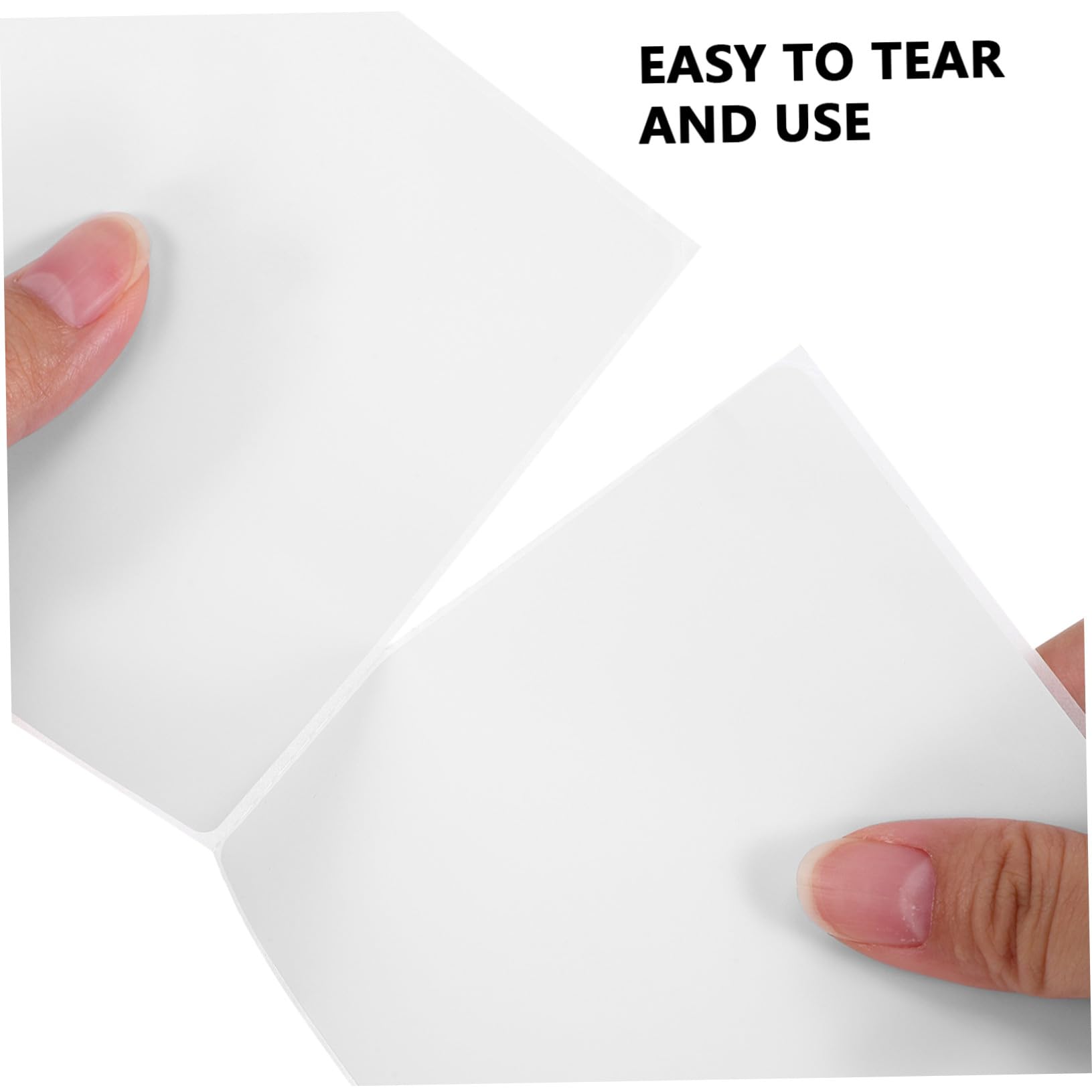 Mikikit 500 pièces Lot de Étiquettes Expédition Thermiques Autocollantes avec Lignes Perforées Résistantes à Huile Usure pour Imprimantes Thermiques Lecture Claire et Déchirure Facile