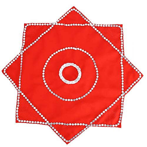 COLLBATH 1Pc Portable Handkerchief for Carnival Parties Reusable Stage Performance Prop Easy to Control Rotating Handkerchief for Masquerades and Events Party Supply