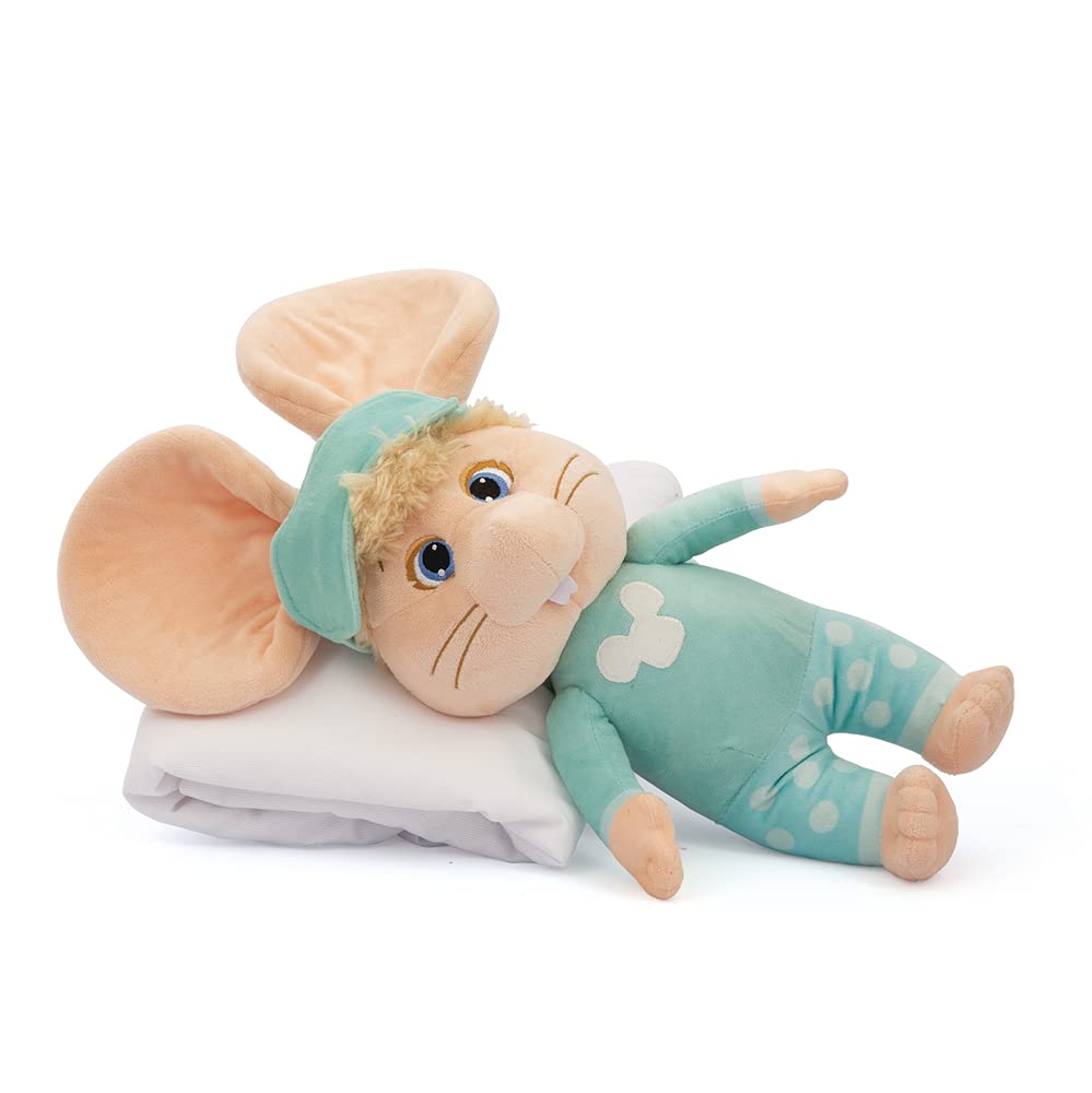Grandi Giochi - Topo GIGIO BUONANOTTE, Fa la Nanna, Russa e Il pancino Si muove Davvero, TPG19000
