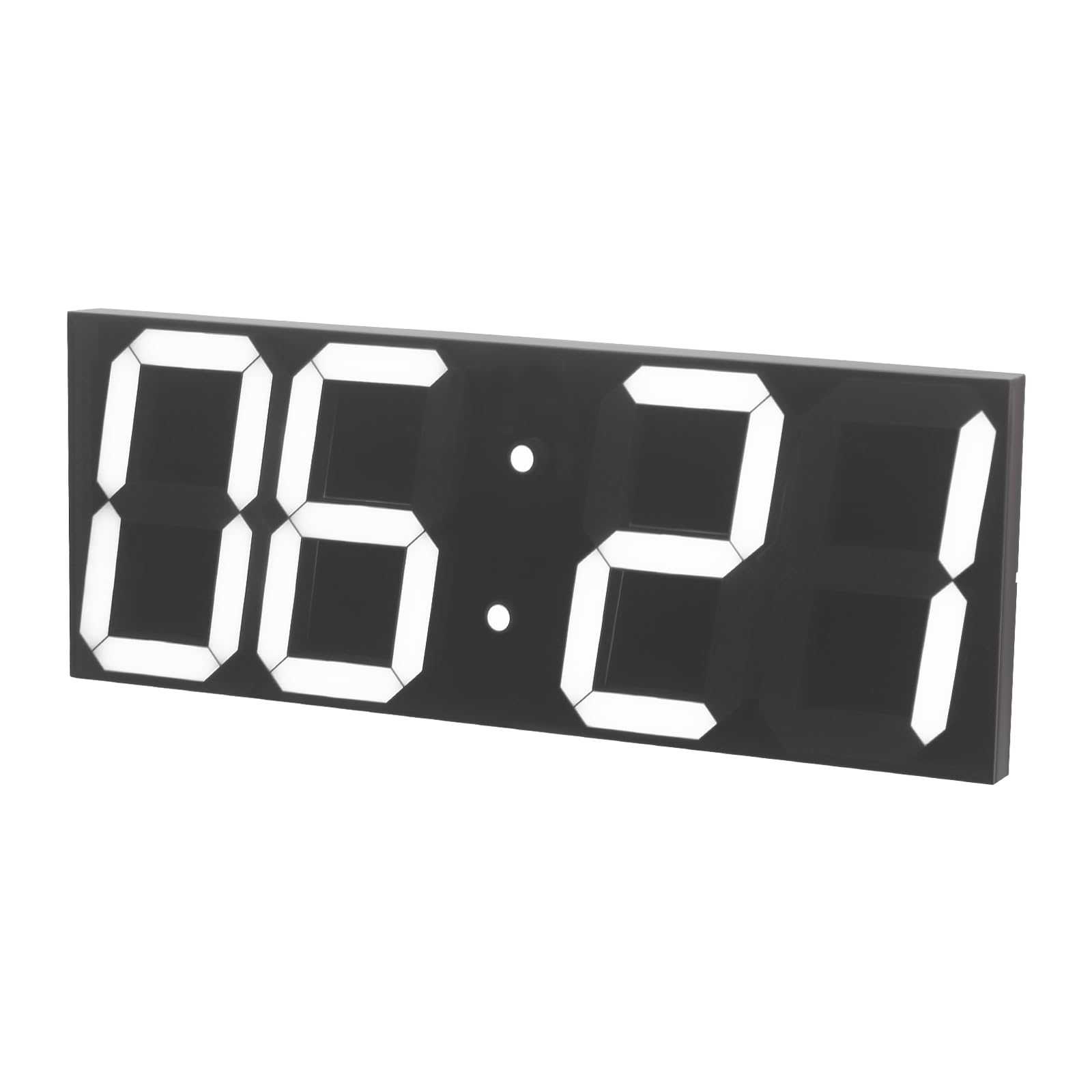 Orologio digitale a LED, grande orologio da parete con display LED da 18 pollici, telecomando, orologio digitale a LED, 16 allarmi, visualizzazione 12/24 ore, visualizzazione della temperatura e del