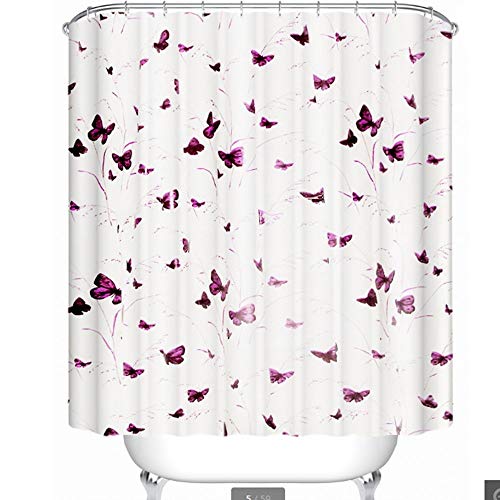 Rideaux de douche épais de qualité supérieure motif géométrique 180cm