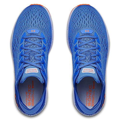 Under Armour Tênis de corrida masculino HOVR Sonic 3, Água (400)/Laranja Spark, 8.5