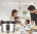 YOLLNIA 13L Commercial rice cooker 65-Cup (Cooked) (35-Cup UNCOOKED) |1350w Food Warmer | Large capacity rice cooker for resturant | 12 hrs Auto keep warm | Nonstick Inner Pot