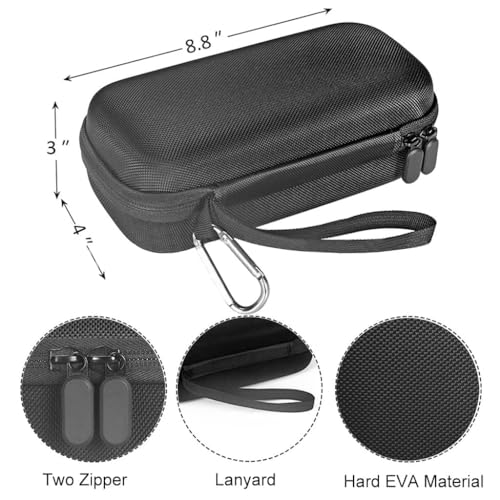 Image of VERTUS Carrying Case Storage Bag for DJI OSMO Mobile SE / Insta360 Flow 2 Pro / Insta360 Flow Pro / Insta360 Flow Intelligent Gimbal Stabilizer & Accessories (Black)