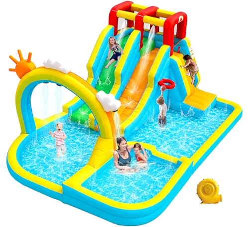 WELLFUNTIME Double Slides Park