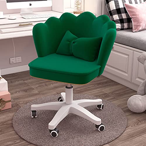 Chaise d'ordinateur confortable LWX idéale pour le télétravail et la coiffeuse