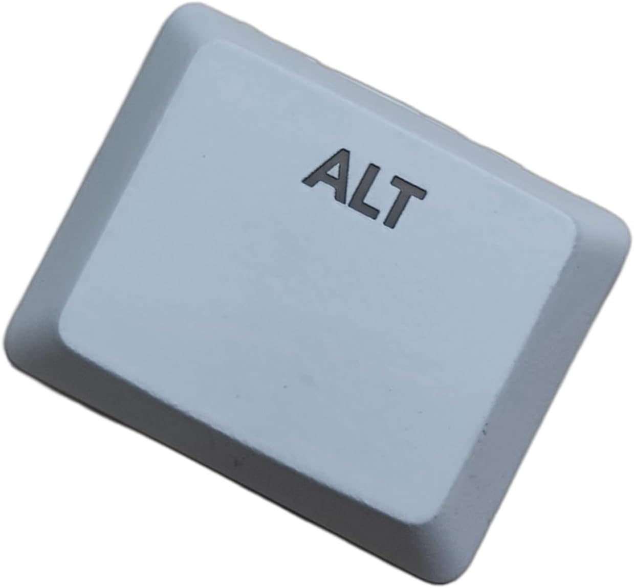 White ALT keycap, angled view