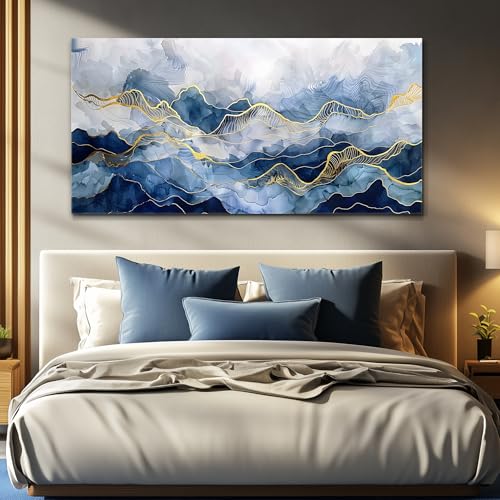 FUHAIHUA Canvas Wall Art For Living Room Large Decor For Bedroom Office Decorations Ink Abstract Paintings Minimalism Pictures Canvas Artwork Modern Home Decor Posters Hotel Mural