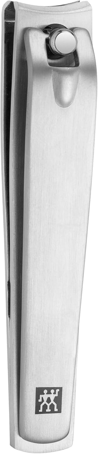 Toenail Clippers, Large Frosted Stainless Steel Nail Clippers, 85 mm