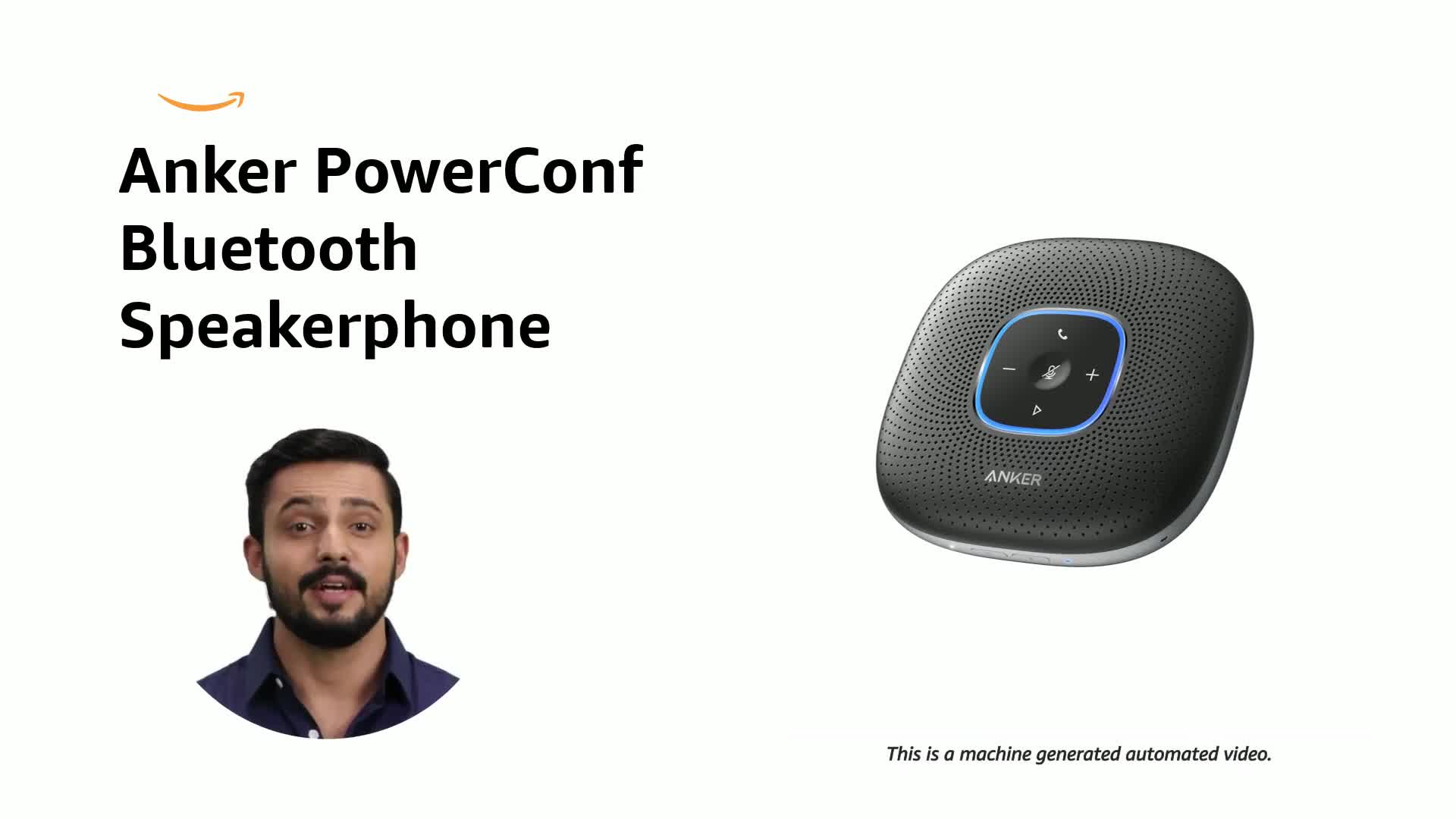 Anker Conference Microphone, PowerConf Bluetooth Speakerphone with