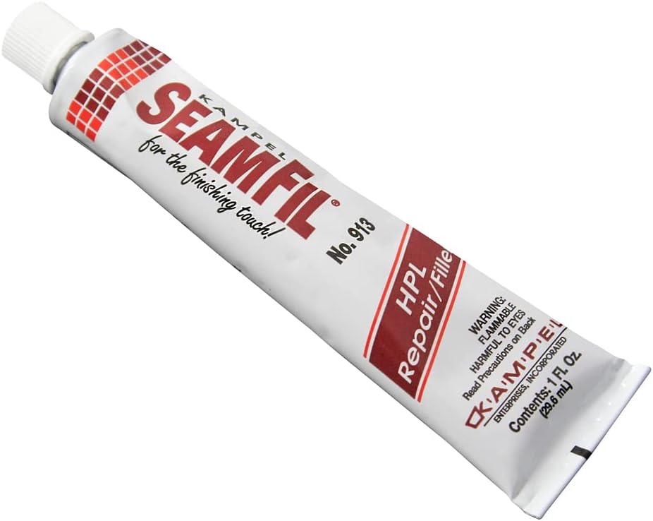 SeamFil SF913 Original Laminate Repair, 1 oz Tube, Brown