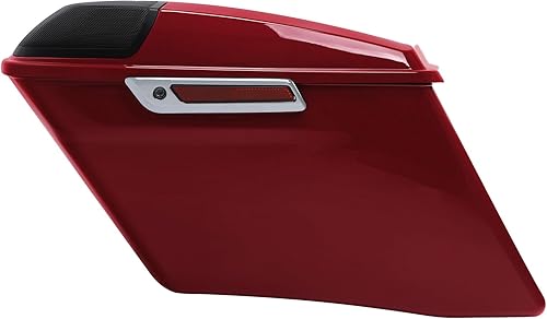 Miniatura 6 de TCMT Alforjas estiradas de 4" para Harley Street Glide 2014-23 Billiard Red