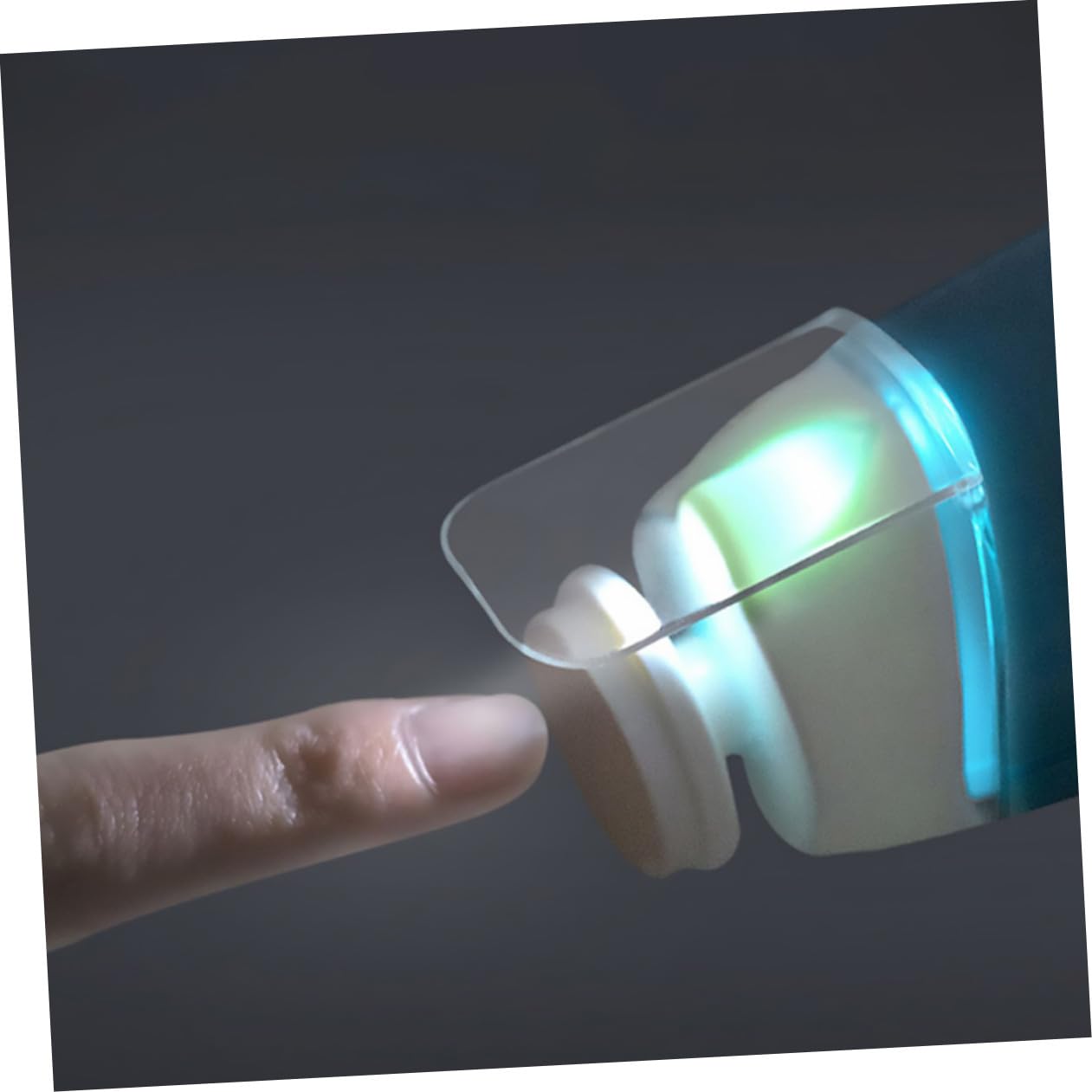 1juego Cortaúñas Eléctrico Para Bebés Usb Recargable Limador De Uñas Silencioso y Luz Led Para Cortar y Pulir Uñas De Recién Nacidos De Forma y Rápida