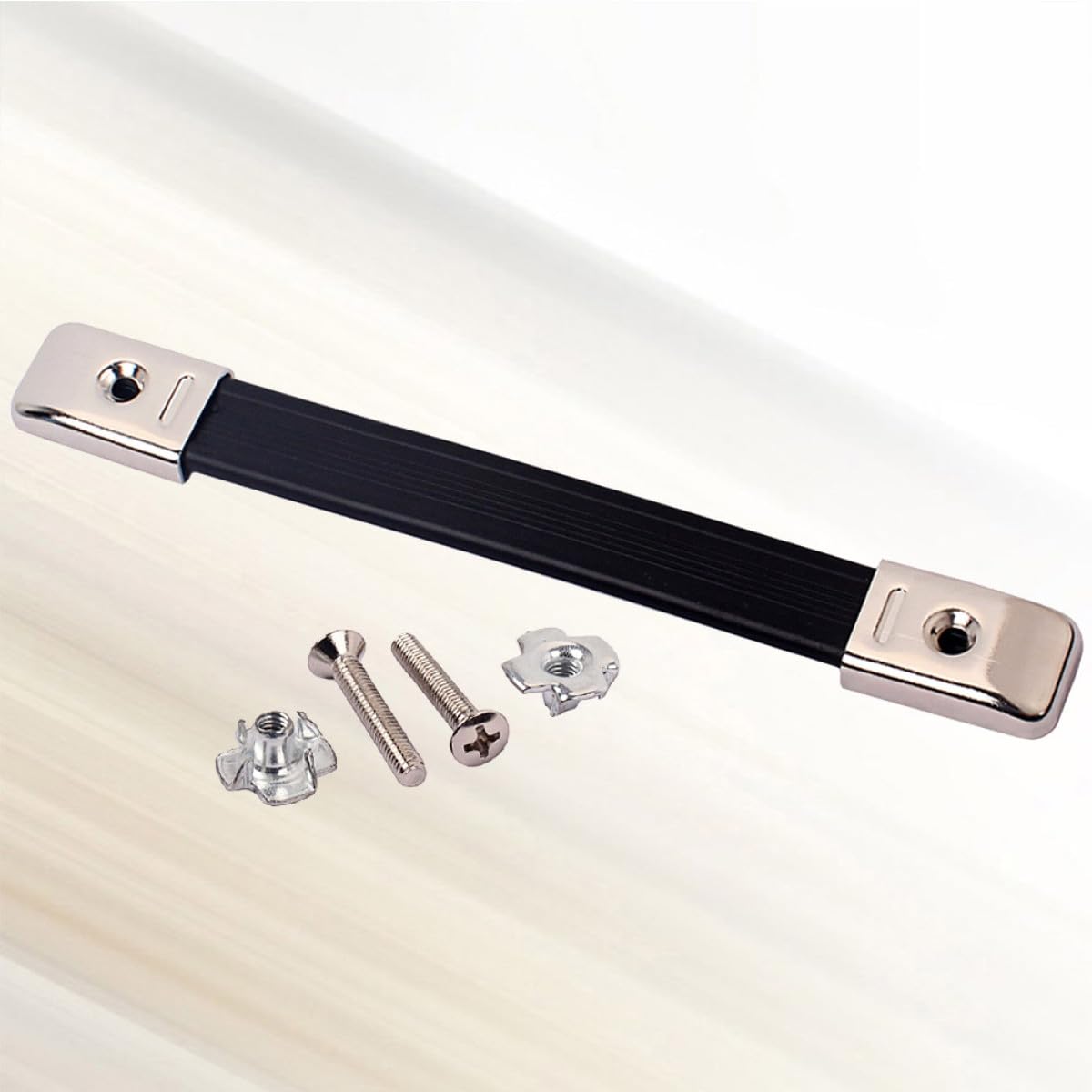 NUOBESTY Poignée de Sangle pour Ampli Guitare et Haut-Parleur Noir Robuste Légère pour Transport Étui Audio Musique