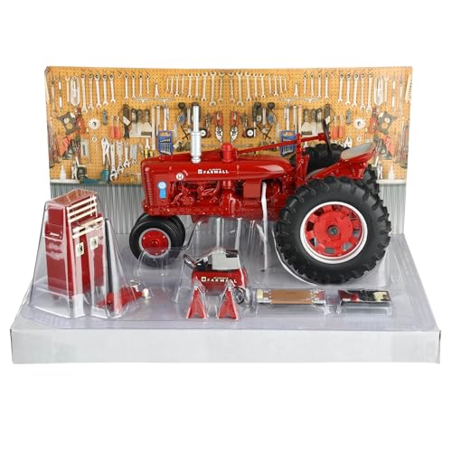 ERTL Tractor Farmall Super H 1:16 Set Restauración miniatura 7