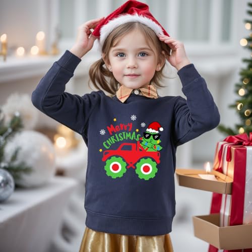 Boys Girls Christmas Sweatshirt Toddler Kids Ugly Xmas Sweater Style Santa Shirt Tops Clothes 1-7 Years 2 Boys Girls Christmas Sweatshirt Toddler Kids Ugly Xmas Sweater Style Santa Shirt Tops Clothes 1-7 Years - Image 3