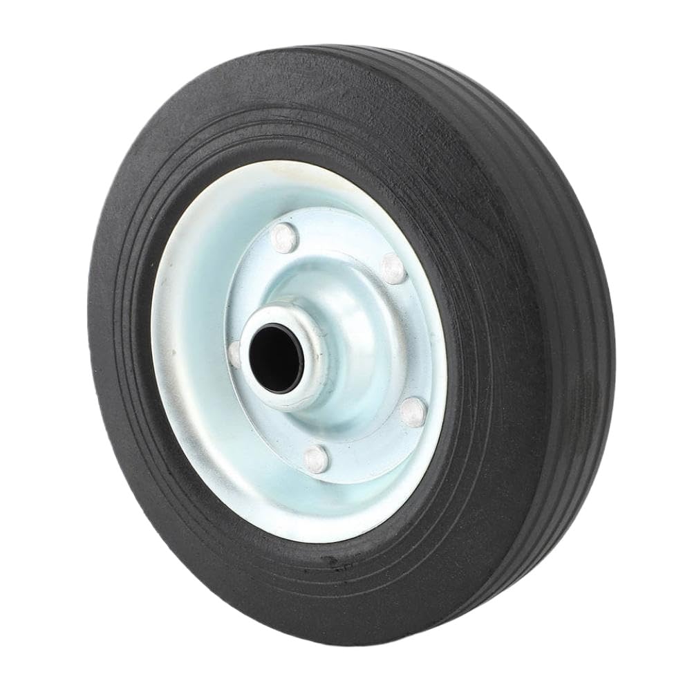 Reemplazo de rueda de gato de remolque de 8 pulgadas, llanta de 48mm de gran capacidad de 1100 libras, Compatible con ruedas de gato de remolque, remolque, autocaravana