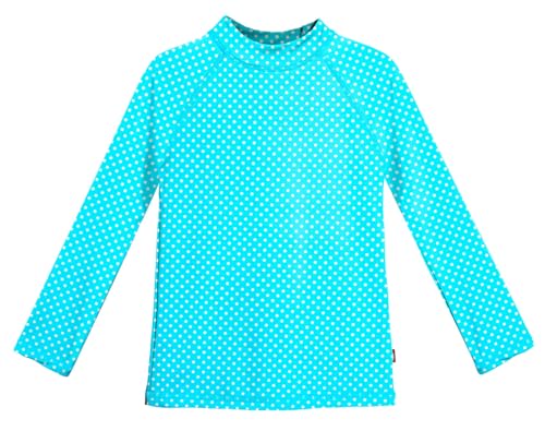 Image of Girls UPF 50+ Printed Long Sleeve Rashguard